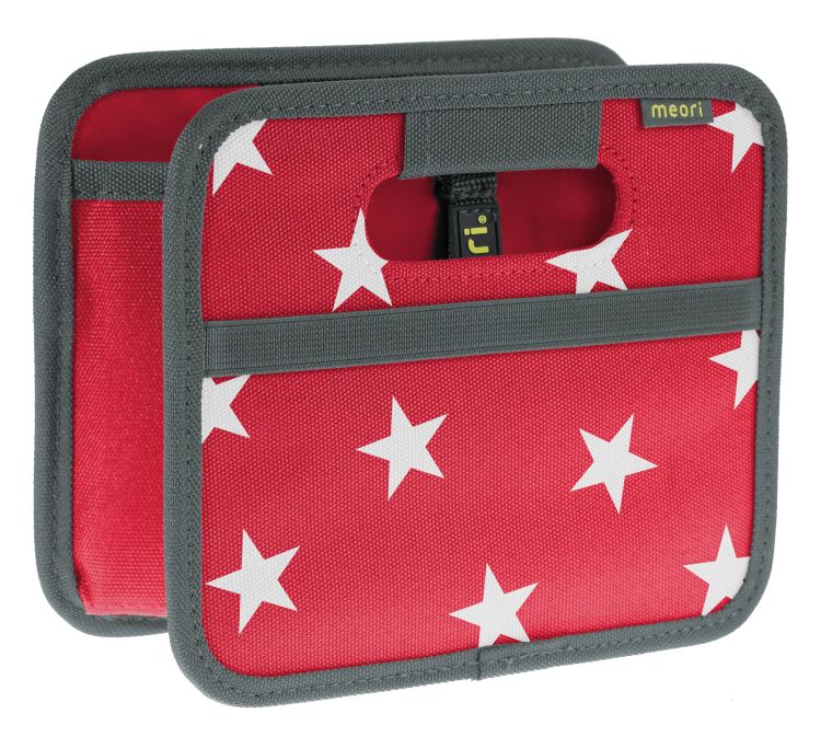 meori folding box Mini Hibiscus Red Stars