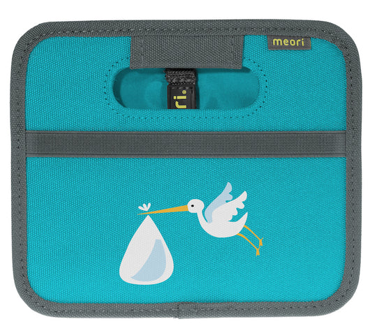 meori folding box Mini Azure Blue Stork