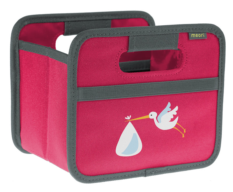 meori folding box Mini Berry Pink Stork