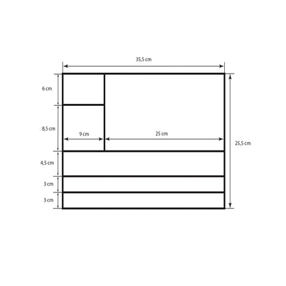 Multi-basket office insert