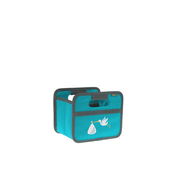 meori Foldable Box Mini Azure Blue Stork