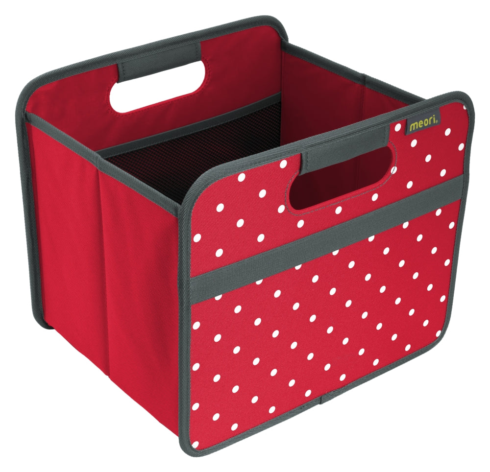 meori Foldable Box S Hibiscus Red Dots