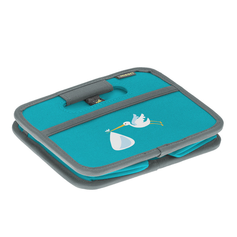 meori Foldable Box Mini Azure Blue Stork